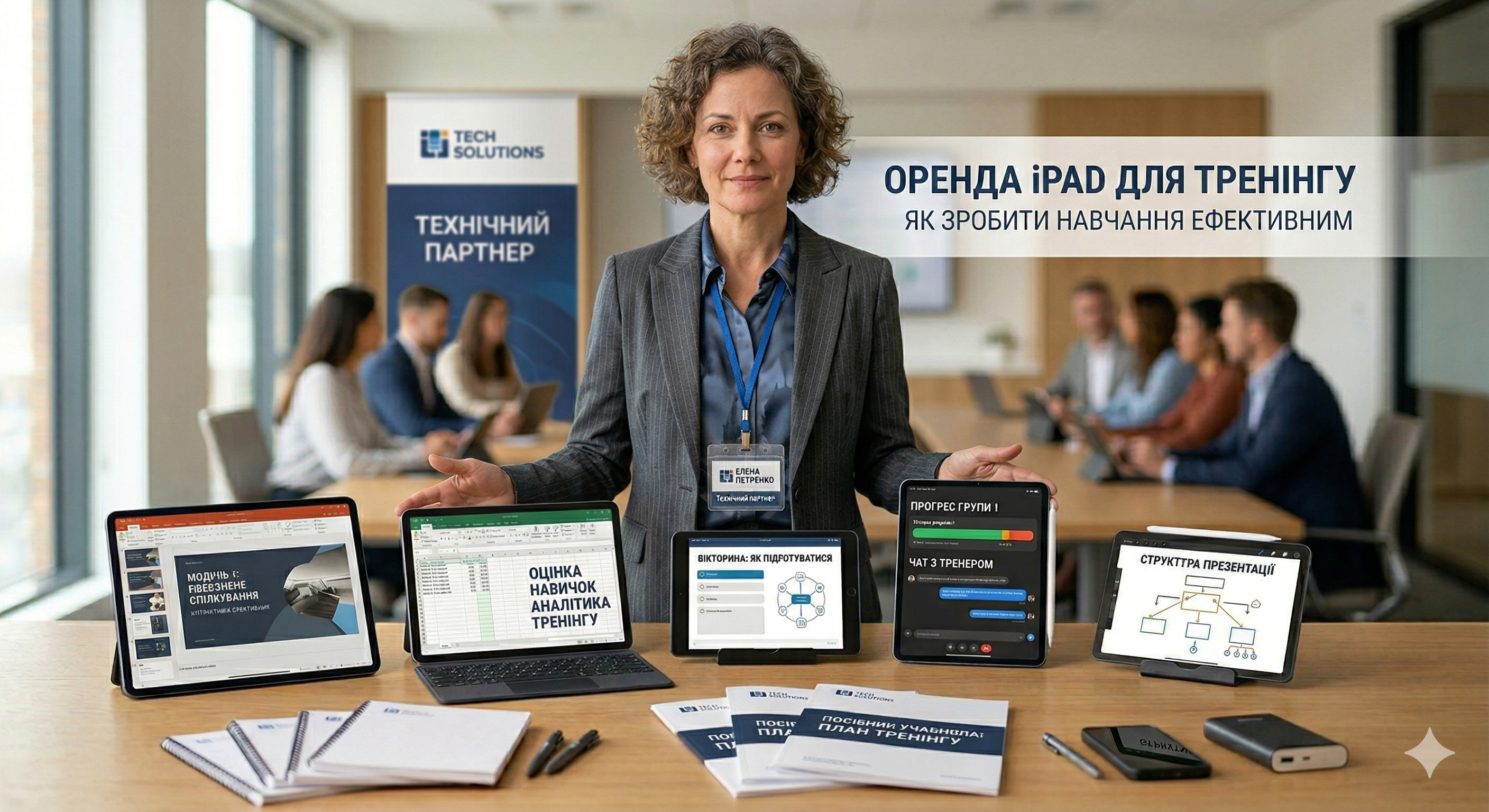 Оренда iPad для тренінгу у Києві | rentipad.com.ua